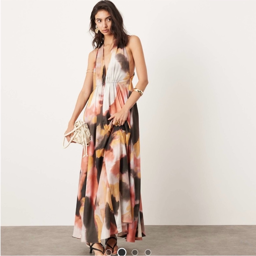 ASOS Halter Maxi Dress
